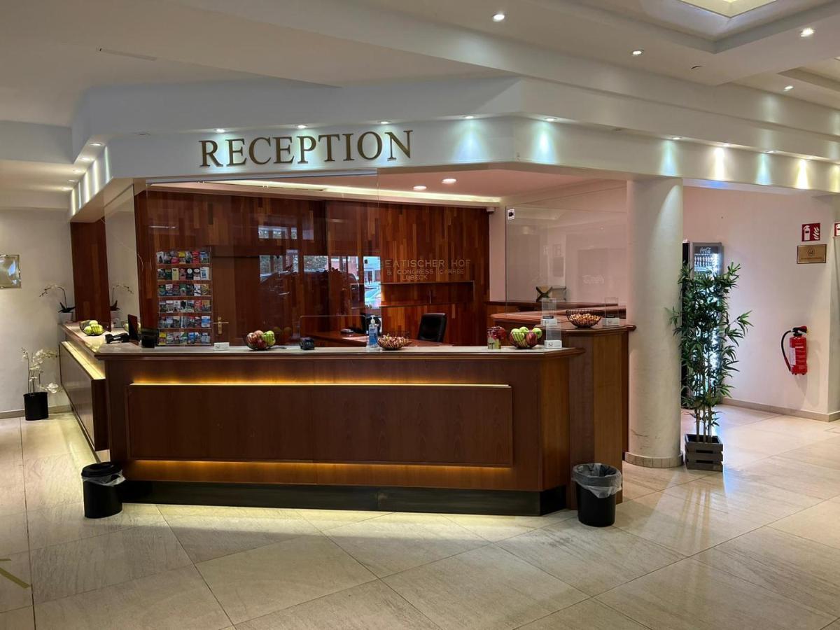 Hotel Hanseatischer Hof Любек Экстерьер фото